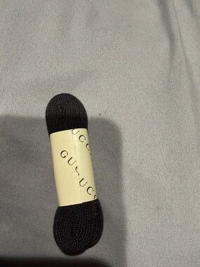 Gucci Black Round Shoelaces